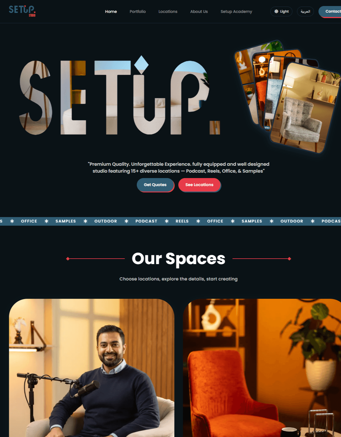 Setup Studio